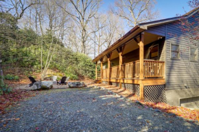 Blowing Rock Escape with Covered Deck and Fire Pit Blowing Rock